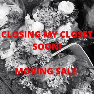 Closet will be closed in a few days!
